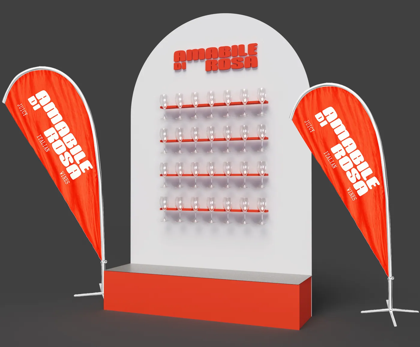 Amabile di Rosa activation design 6
