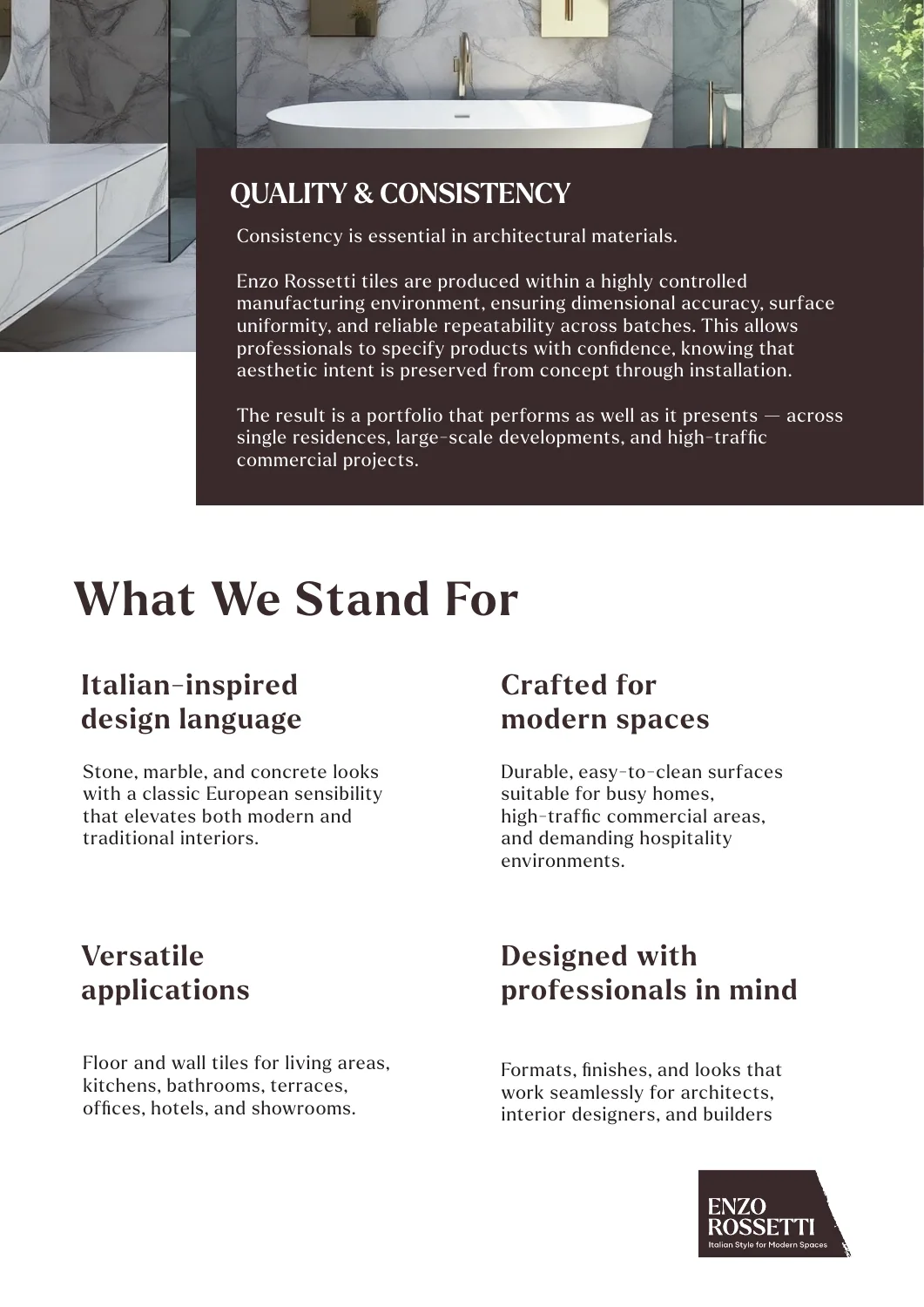 Enzo Rossetti catalogue page 3