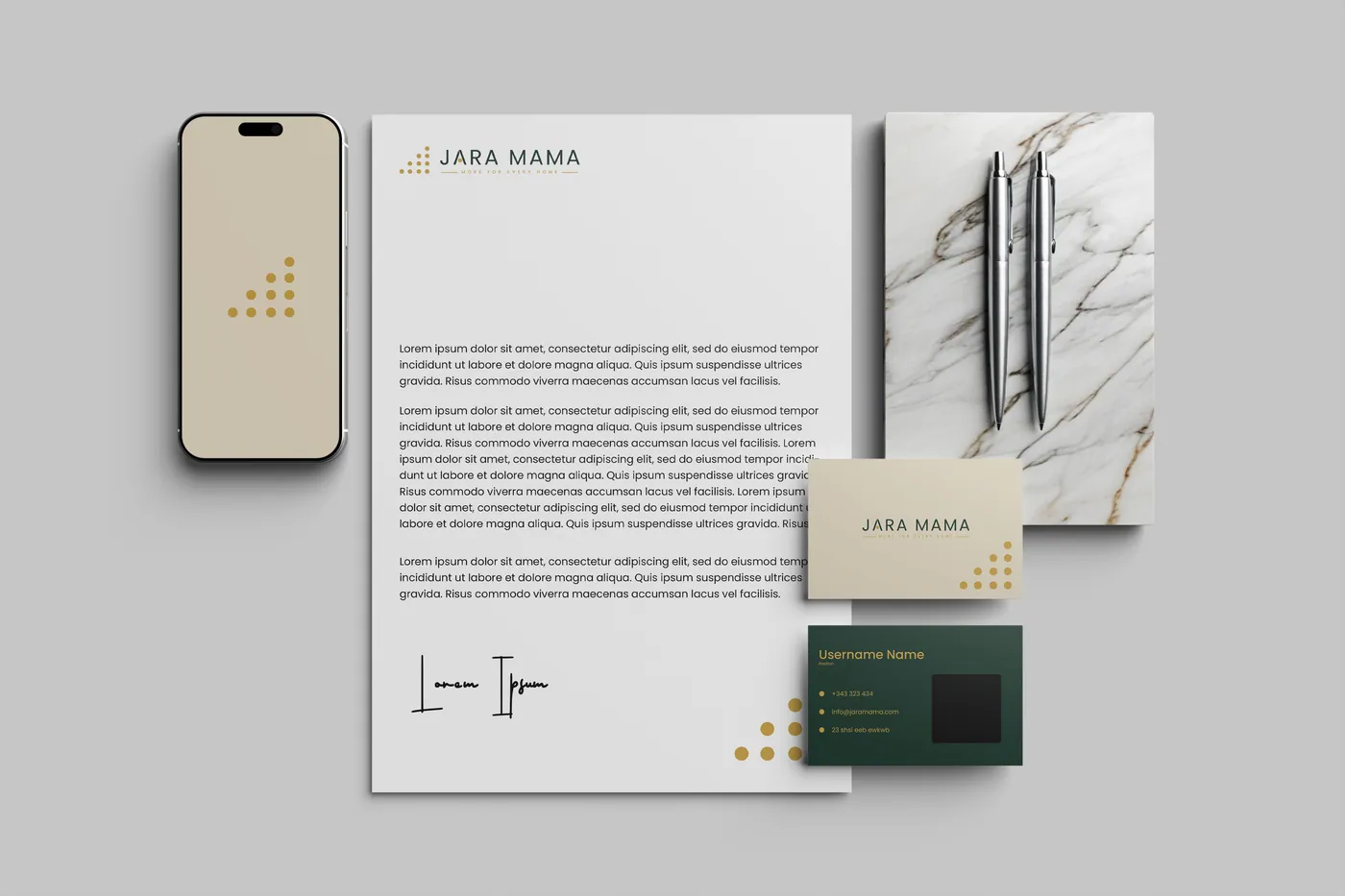 Jara Mama brand application 10